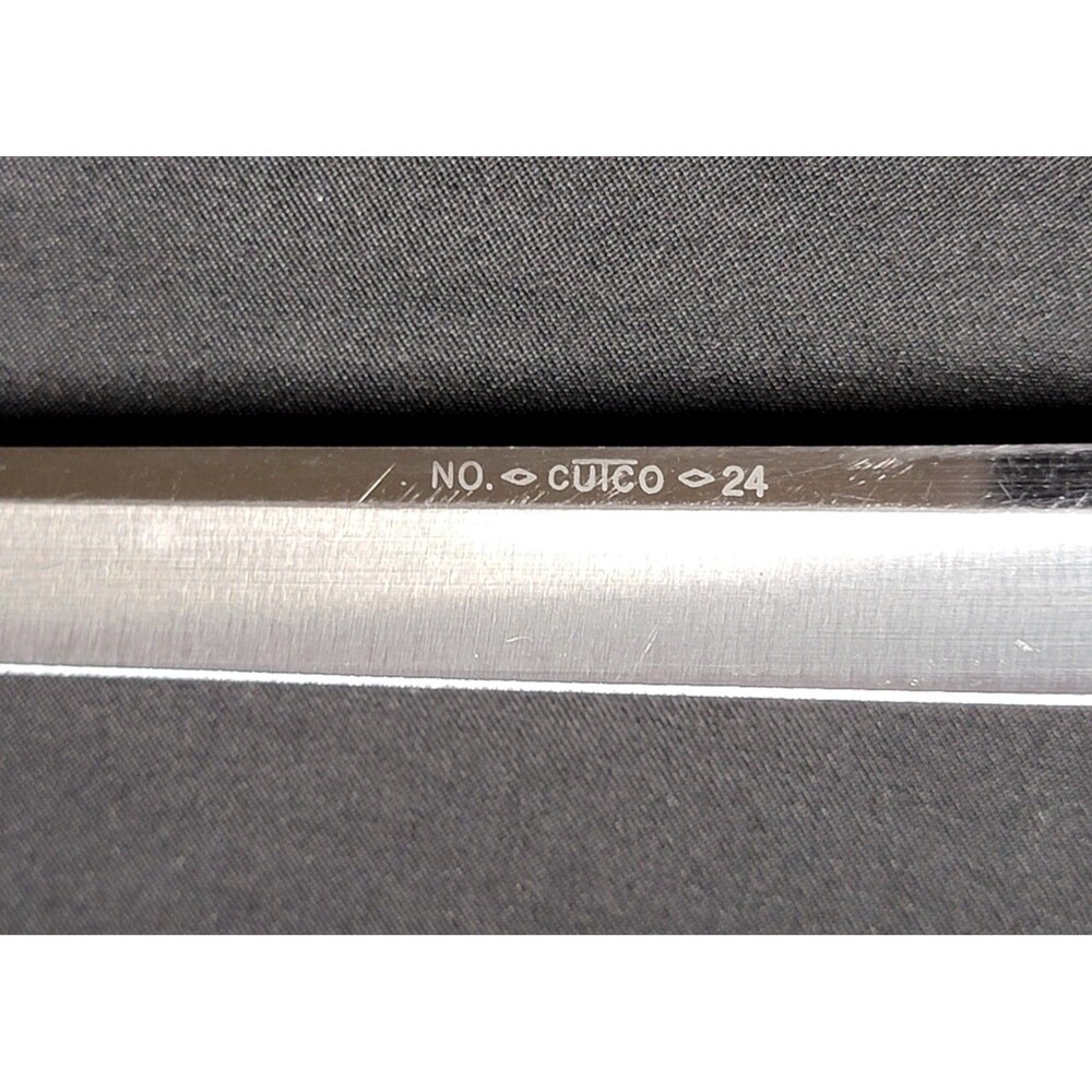 CUTCO 24 Knife Sharp! Factory Fresh! Classic Brown Marble Handle 1024 EUC - Picture 9 of 12